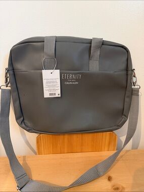 Calvin Klein Gray Eternity Messenger Bag